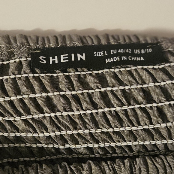 NWOT Shein On-Off The Shoulder Crop Top - Picture 6 of 7